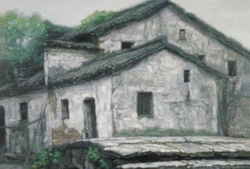 Ciudad natal Shanshui Paisaje chino Pinturas al óleo